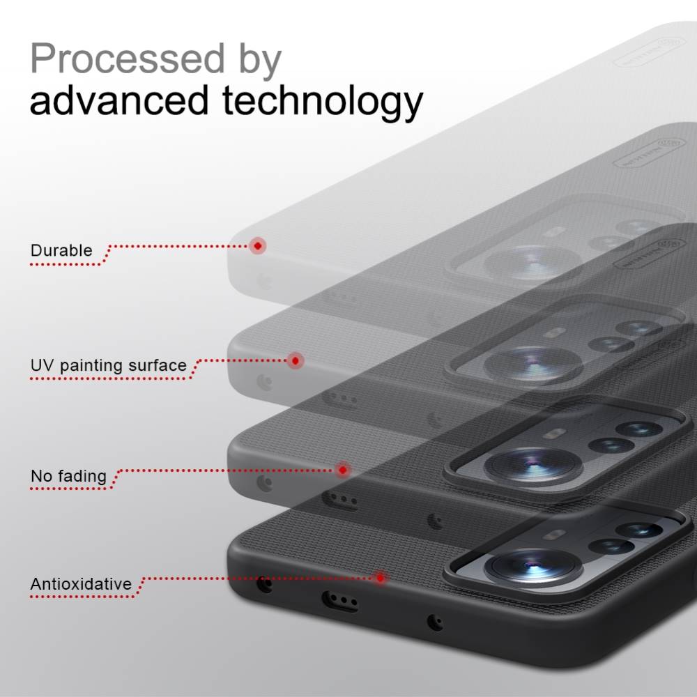 NILLKIN Hard Cover für Xiaomi 12 LITE Super Frosted Matte Schutzhülle Case Grip