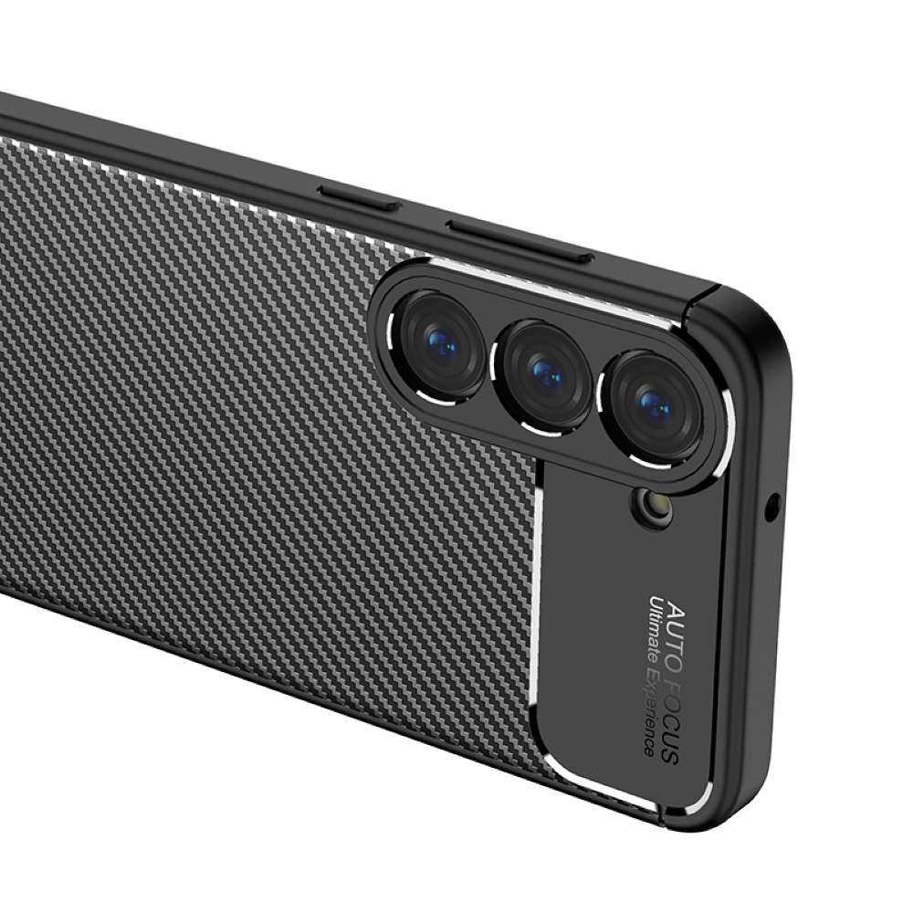 TPU Hülle für Samsung Galaxy S23 PLUS Carbon Fiber Muster Shockproof Cover Case