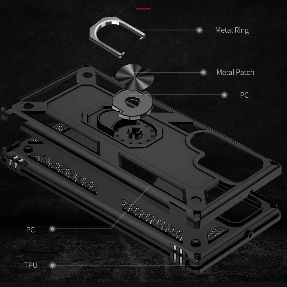 Outdoor Hülle für Samsung Galaxy S23 ULTRA TPU PC Hybrid Sergeant Armor Cover