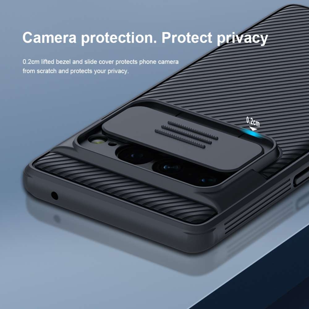 NILLKIN Hybrid Hülle für Google Pixel 7 PRO Camshield Pro Case Handy Full Cover
