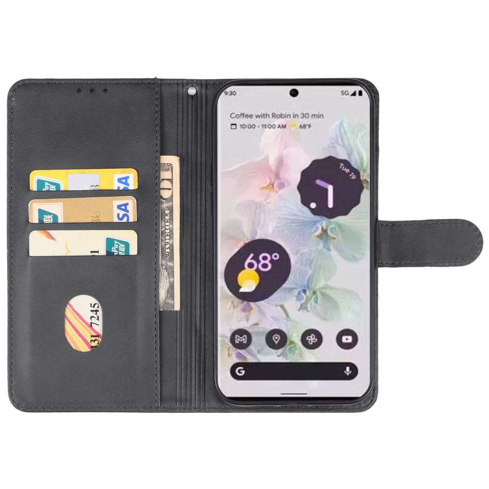 Handy Tasche für Google Pixel 8 Wallet Magnet Klappetui Hülle Kartenfach Case
