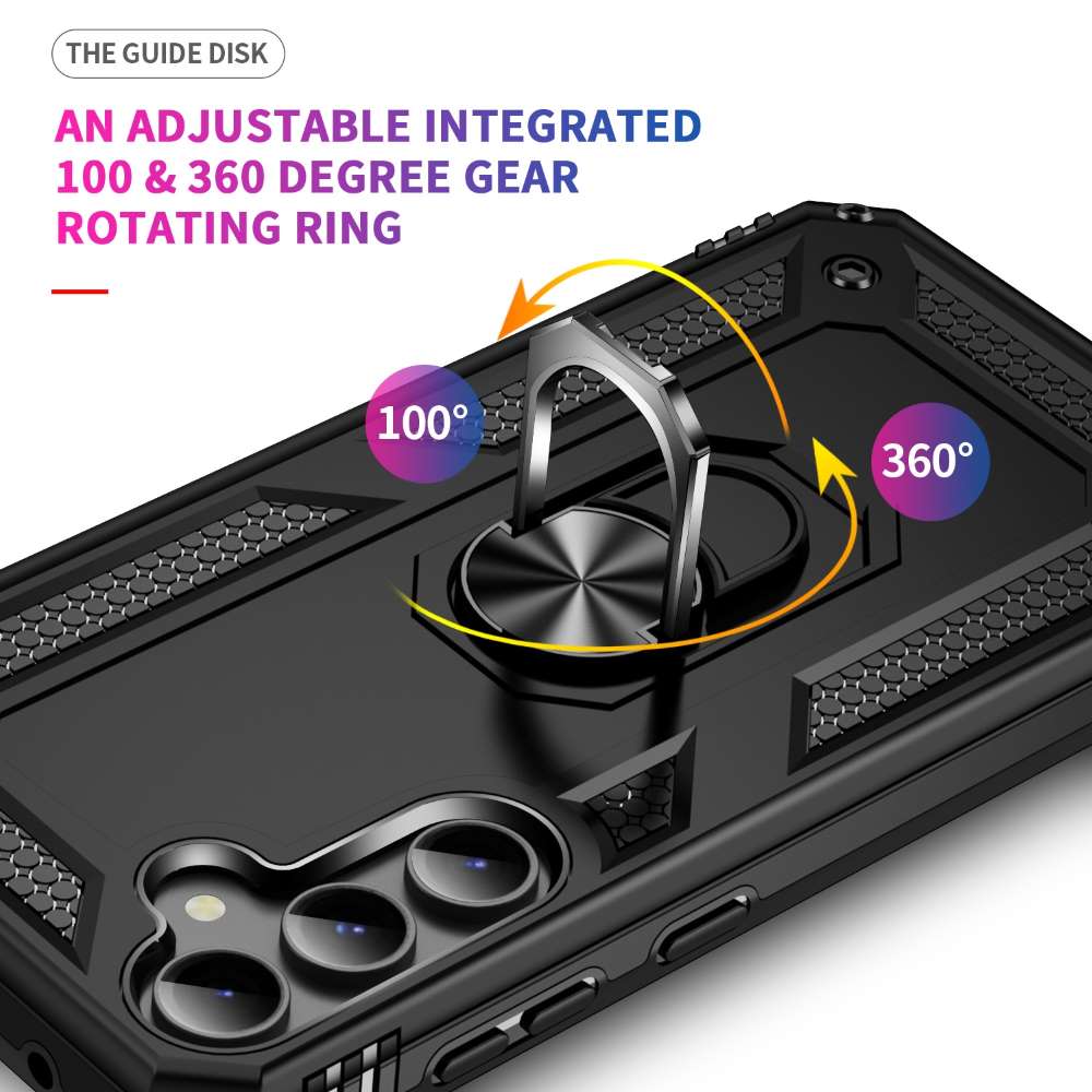Outdoor Hülle für Samsung Galaxy S23 FE TPU PC Hybrid Sergeant Armor Schutzcover