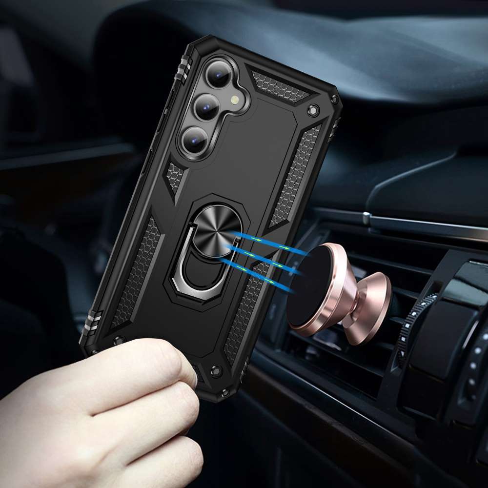 Outdoor Hülle für Samsung Galaxy S23 FE TPU PC Hybrid Sergeant Armor Schutzcover