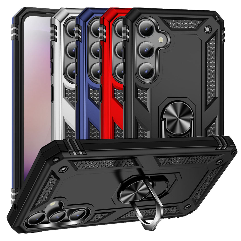 Outdoor Hülle für Samsung Galaxy S23 FE TPU PC Hybrid Sergeant Armor Schutzcover