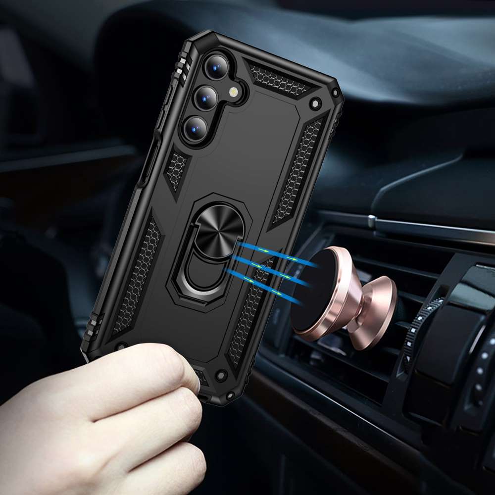 Outdoor Hülle für Samsung Galaxy A15 TPU PC Hybrid Sergeant Armor Schutzcover
