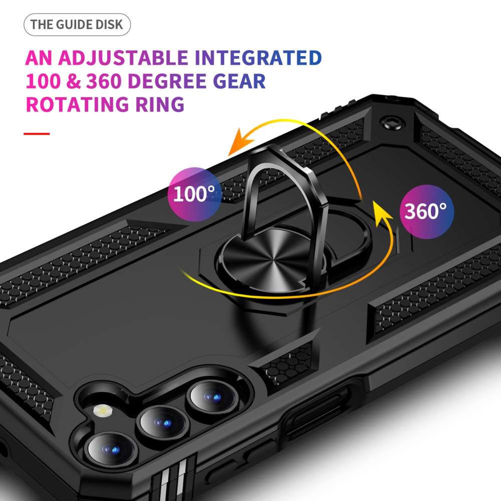 Outdoor Hülle für Samsung Galaxy A15 TPU PC Hybrid Sergeant Armor Schutzcover