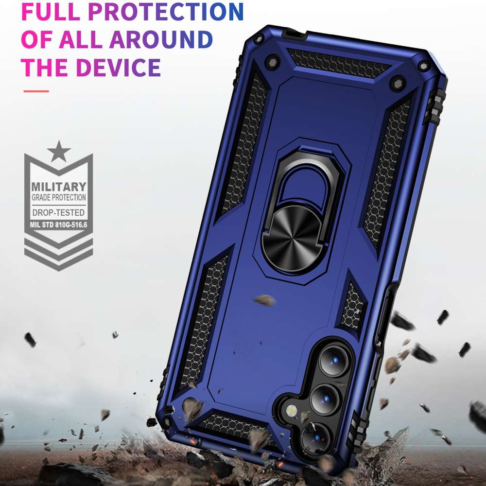 Outdoor Hülle für Samsung Galaxy A15 TPU PC Hybrid Sergeant Armor Schutzcover