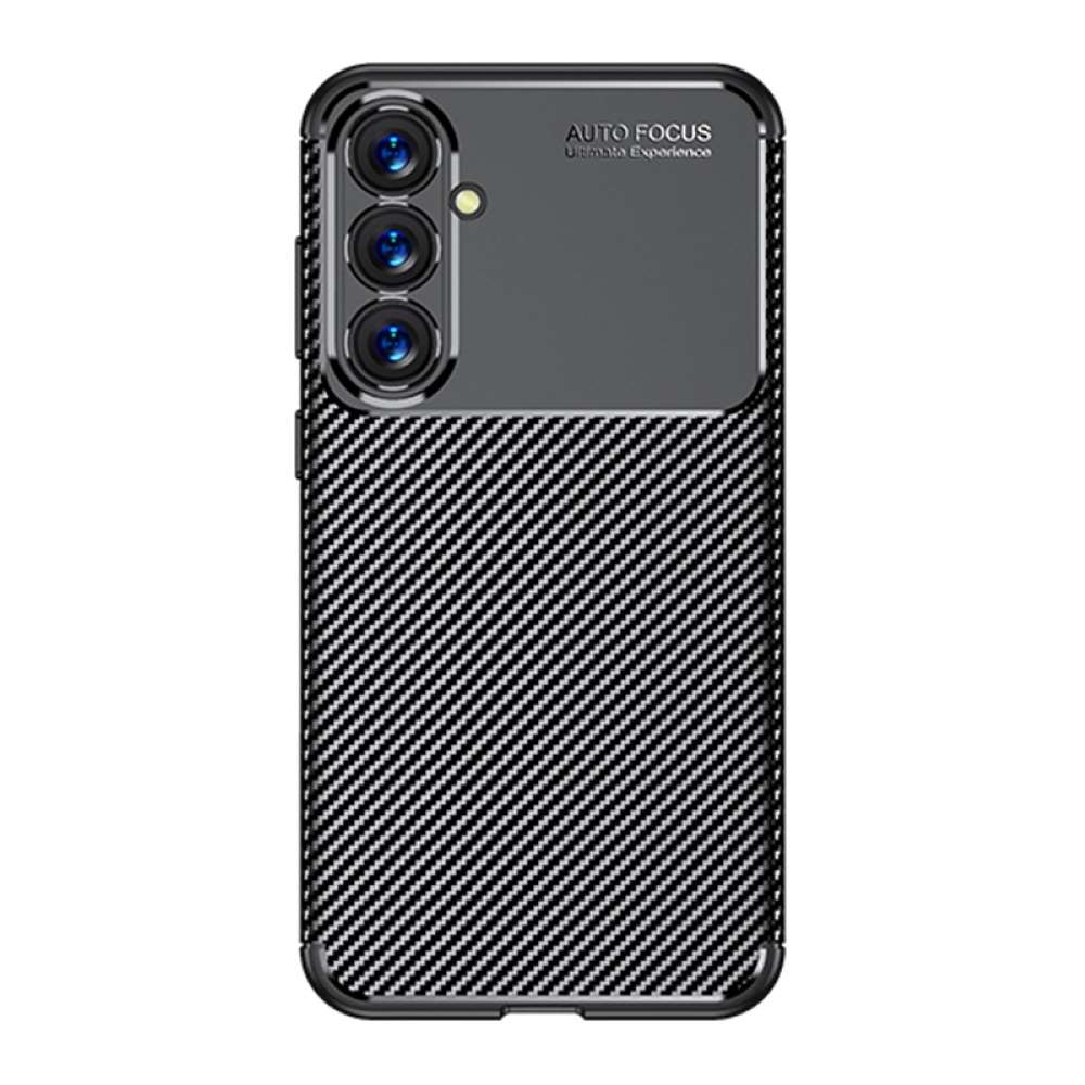 TPU Hülle für Samsung Galaxy S23 FE Carbon Fiber Muster Shockproof Cover Case