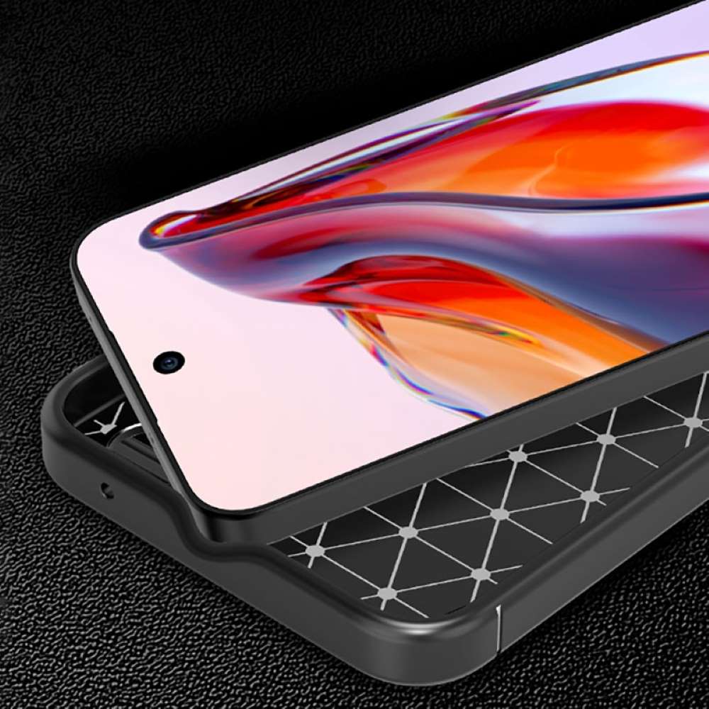 TPU Hülle für Samsung Galaxy A35 Carbon Fiber Muster Shockproof Back Cover Case