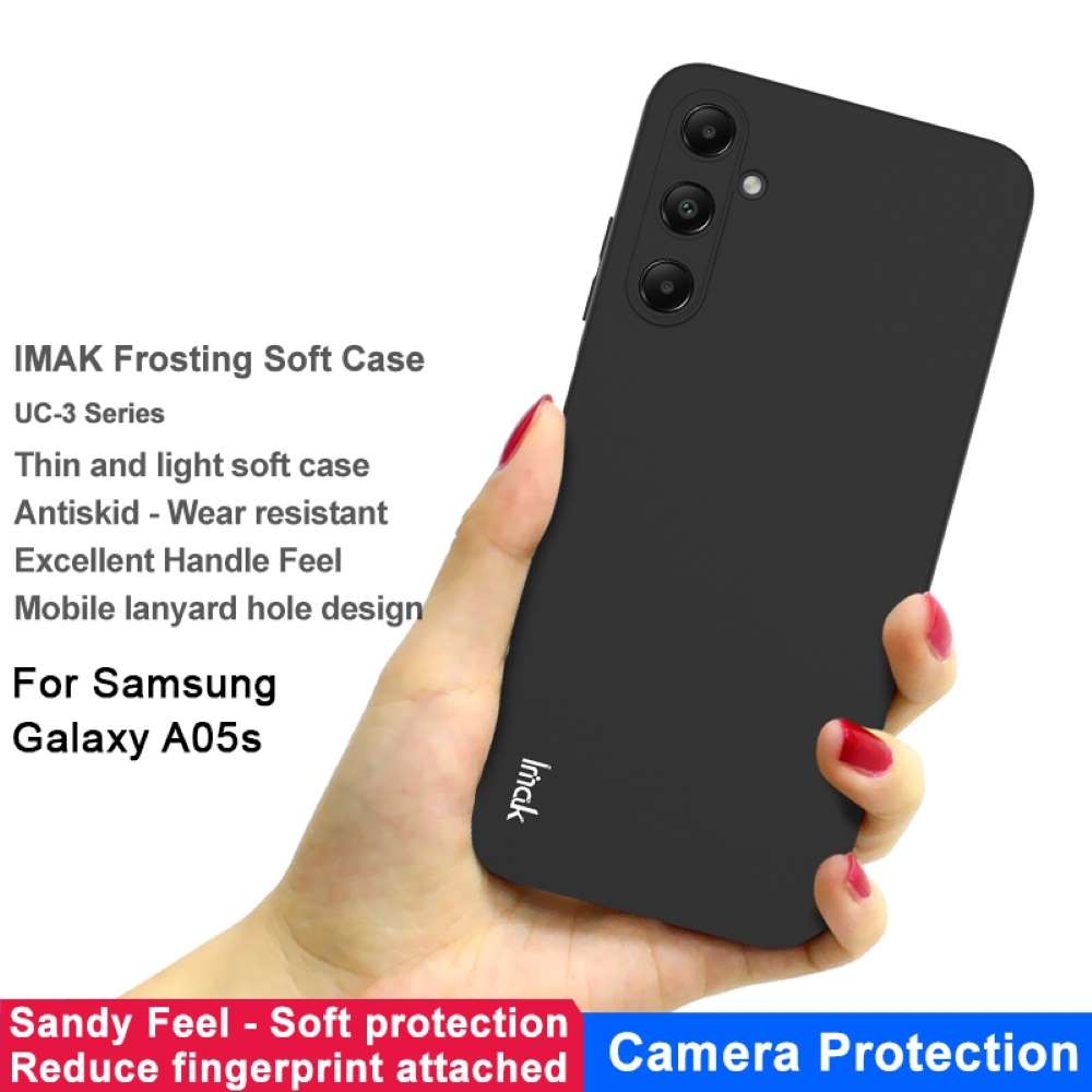 IMAK TPU Hülle für Samsung Galaxy A05s UC-3 Series Frosted Matt Soft Cover Case