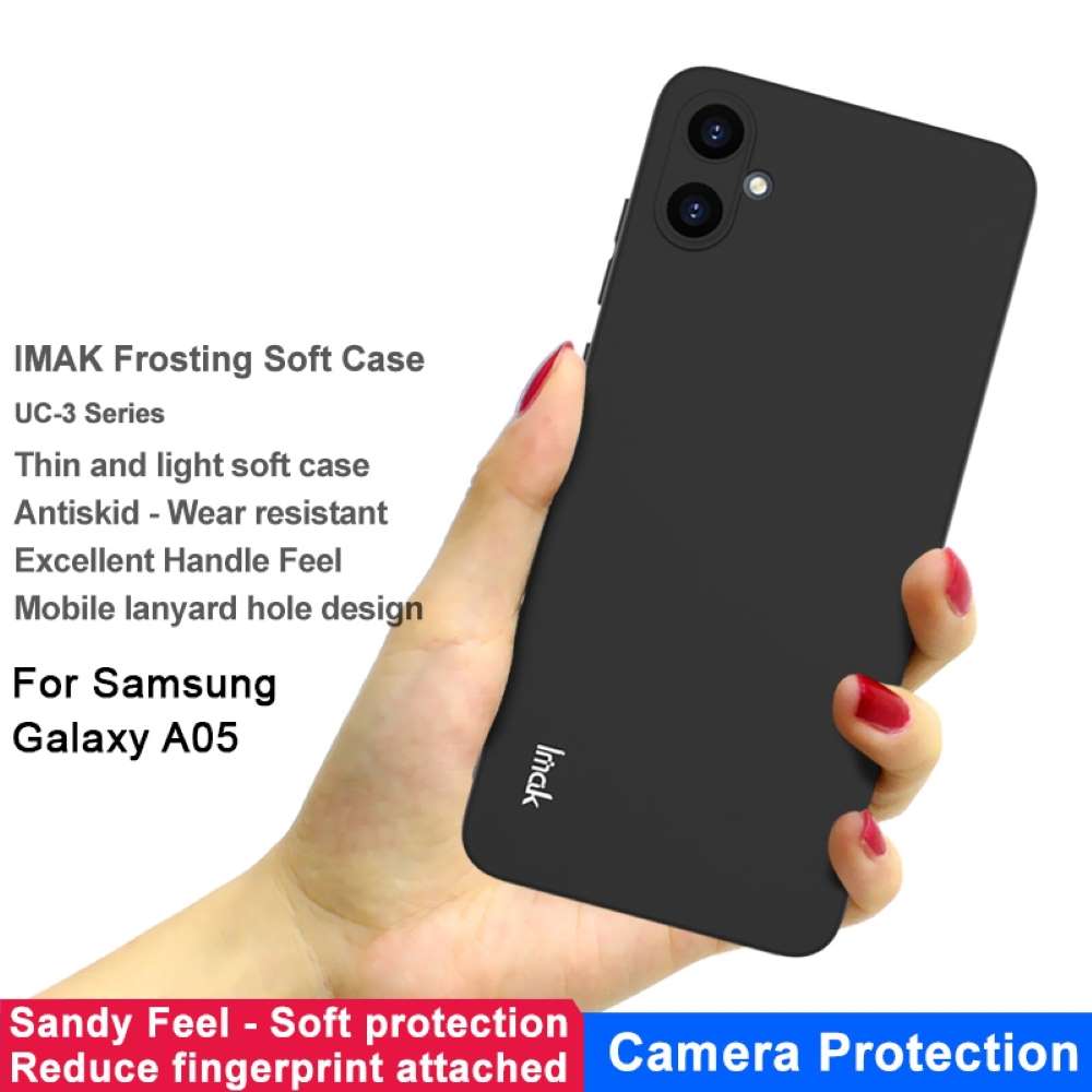 IMAK TPU Hülle für Samsung Galaxy A05 UC-3 Series Frosted Matt Soft Cover Case