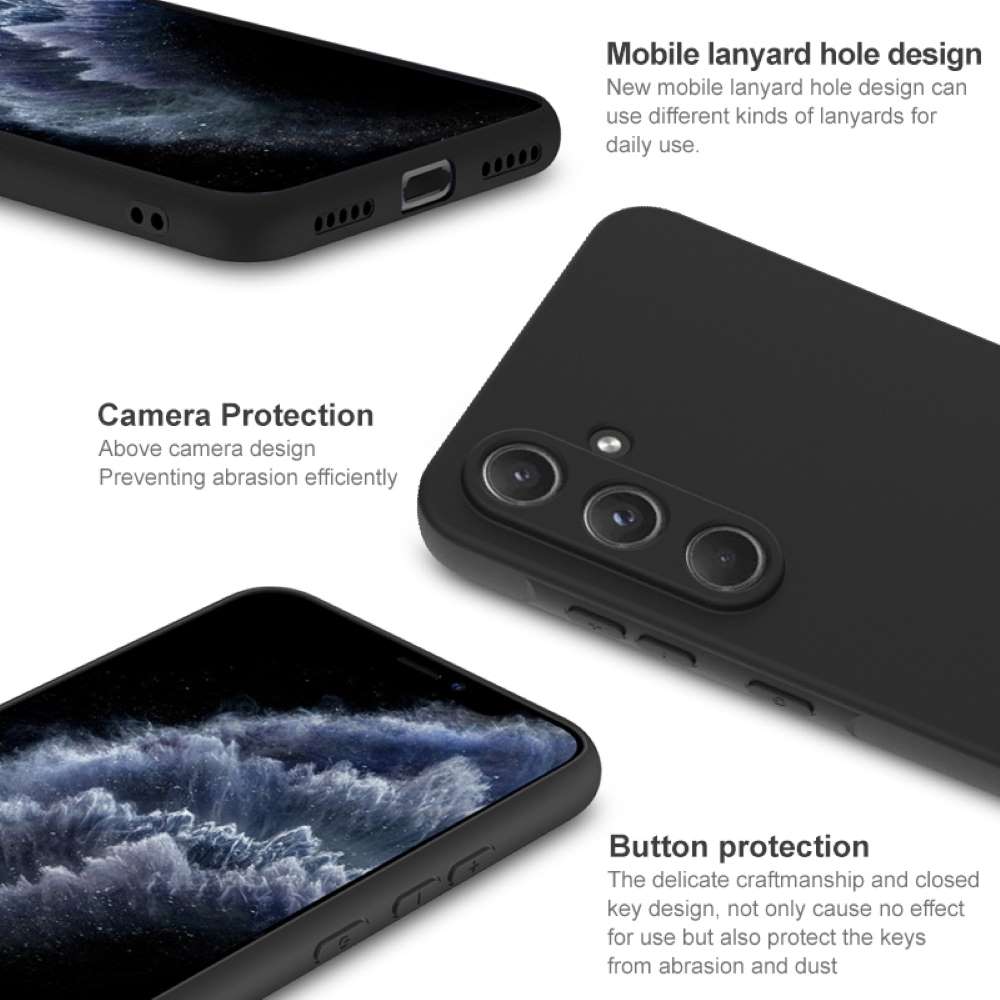 IMAK TPU Hülle für Samsung Galaxy A55 UC-3 Series Frosted Matt Soft Cover Case