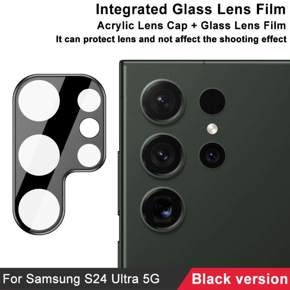 IMAK Kamera Schutzglas für Samsung Galaxy S24 ULTRA Abdeckung Folie Glass Linse