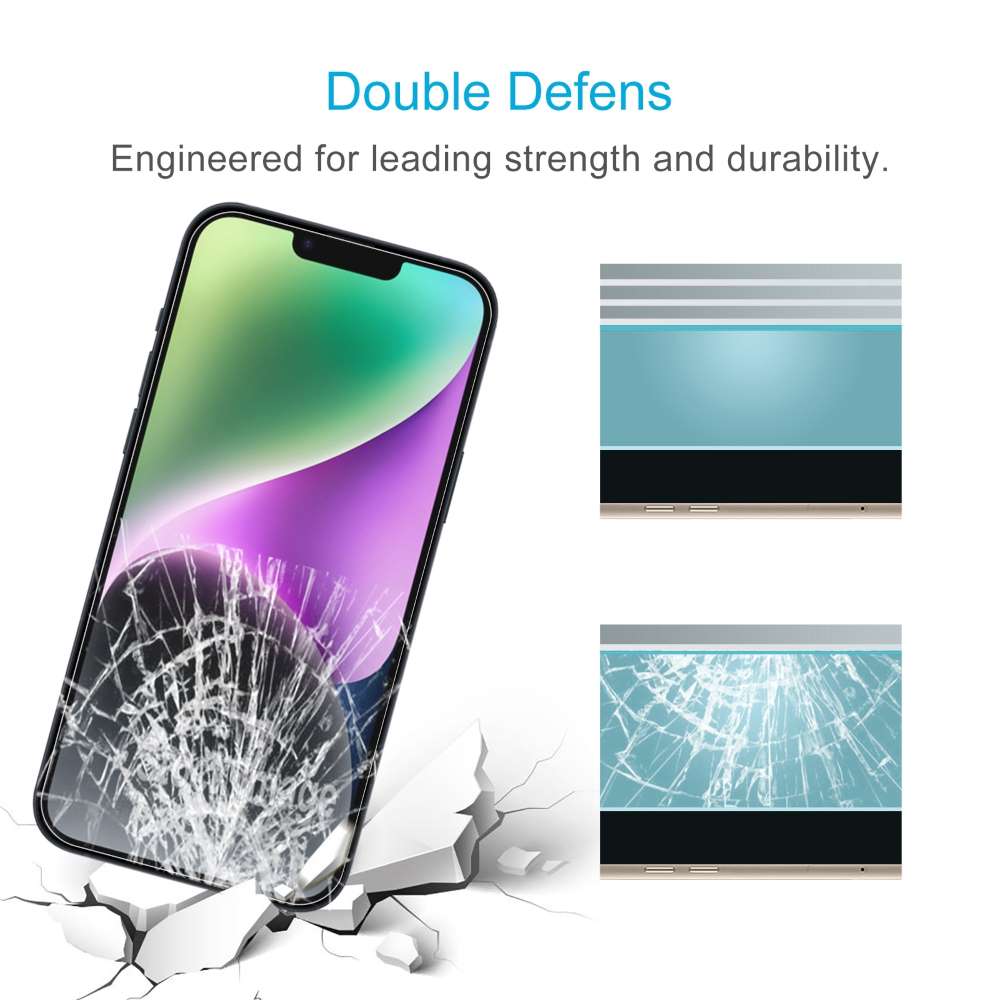 Schutzglas für Apple iPhone 15 | 15 PRO Tempered Glass Schutzfolie Film 0.26mm