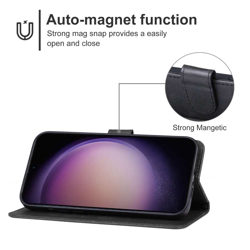 Handy Tasche für Samsung Galaxy S23 FE Wallet Magnet Klappetui Schutzhülle Case