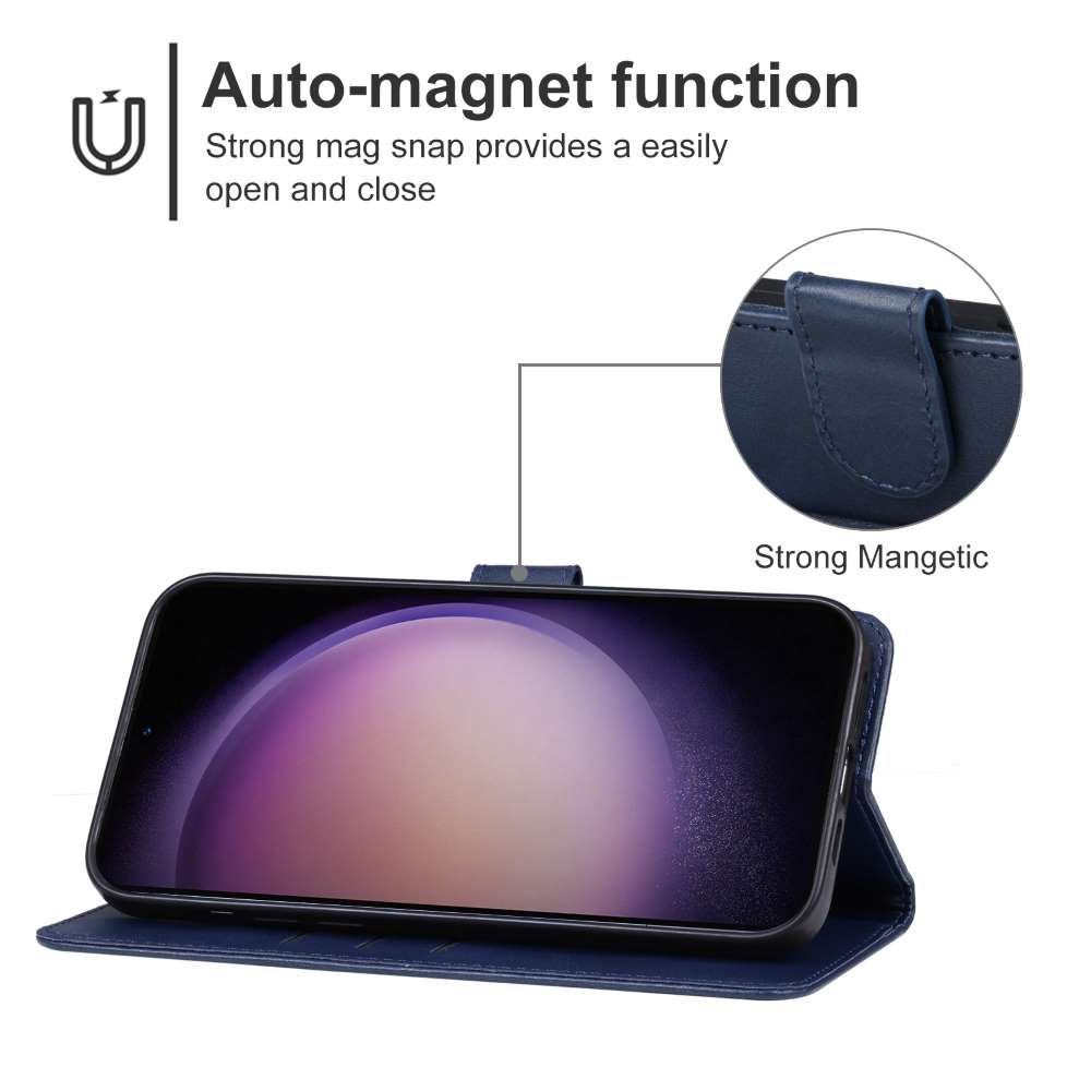 Handy Tasche für Samsung Galaxy S23 FE Wallet Magnet Klappetui Schutzhülle Case