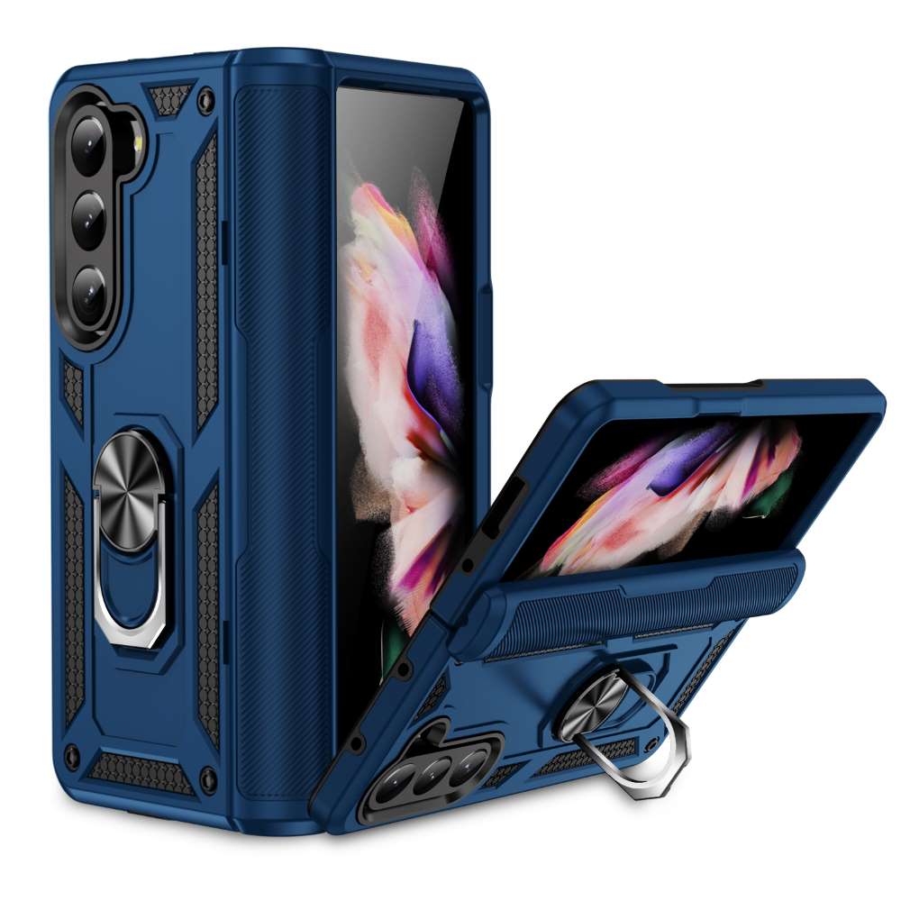 Outdoor Hülle für Samsung Galaxy Z Fold5 TPU PC Hybrid Sergeant Ring Cover Case