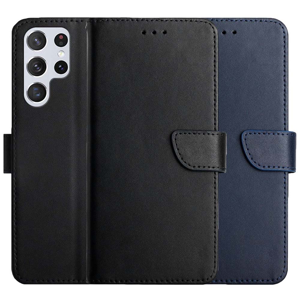 Handy Tasche für Samsung Galaxy S24 ULTRA Echt Leder Klappetui Hülle Flip Case