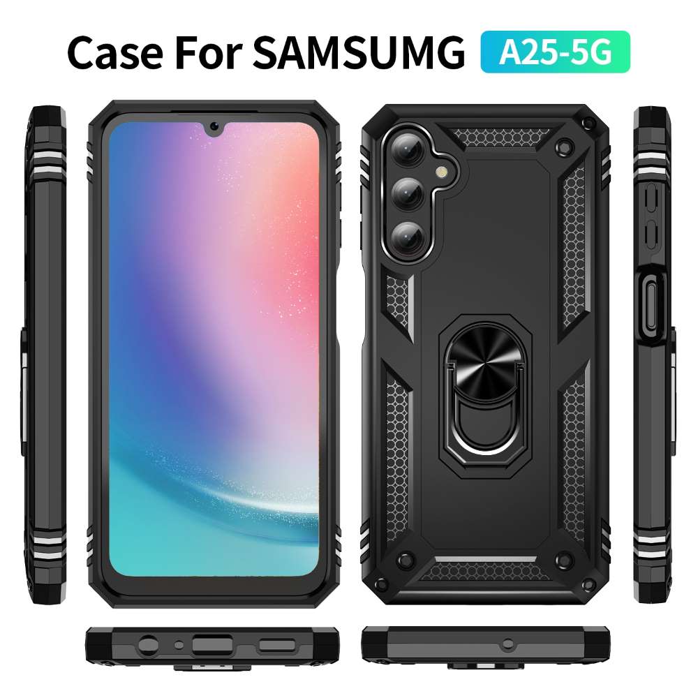 Outdoor Hülle für Samsung Galaxy A25 TPU PC Hybrid Sergeant Armor Schutzcover