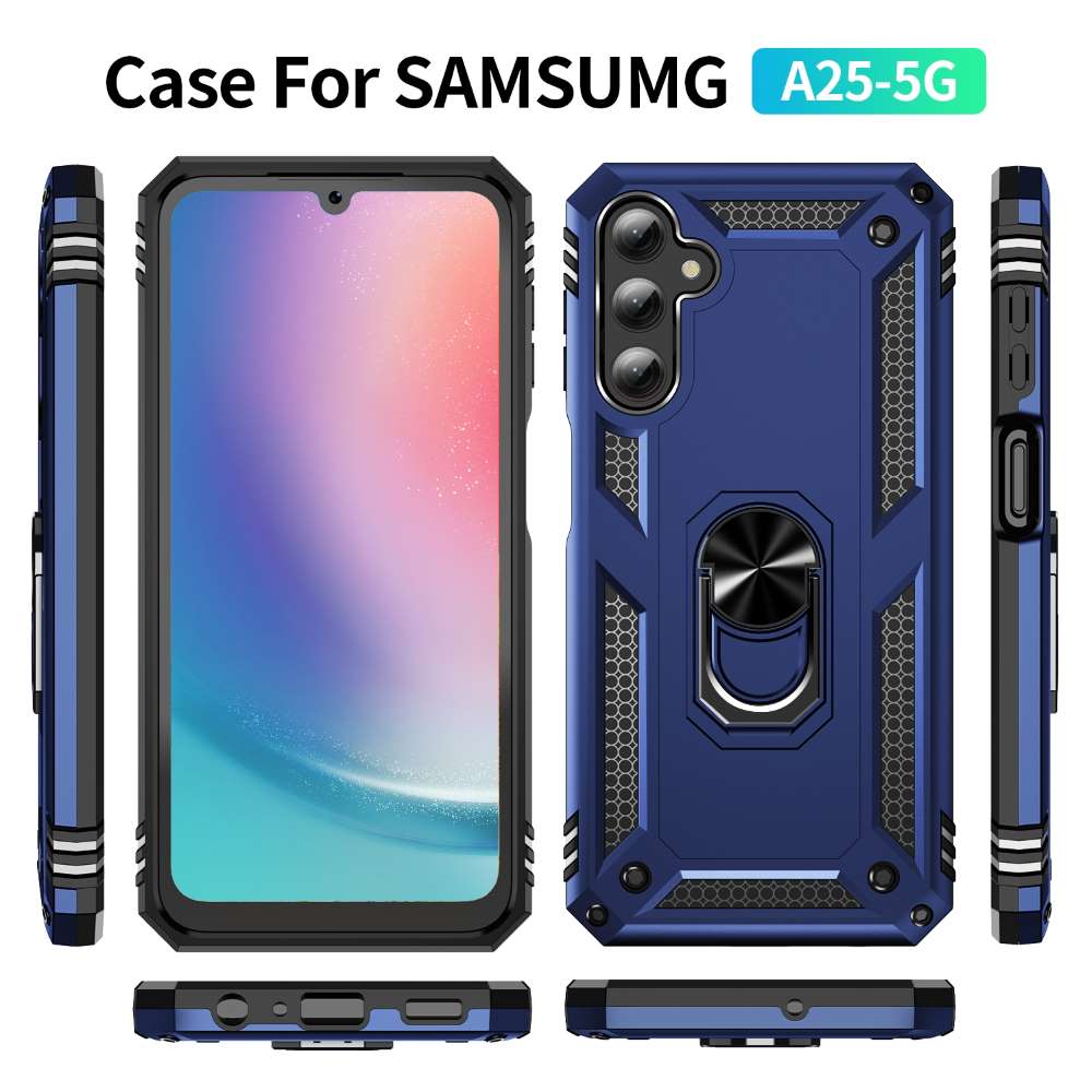 Outdoor Hülle für Samsung Galaxy A25 TPU PC Hybrid Sergeant Armor Schutzcover