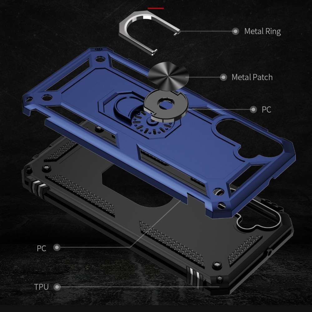 Outdoor Hülle für Samsung Galaxy A25 TPU PC Hybrid Sergeant Armor Schutzcover