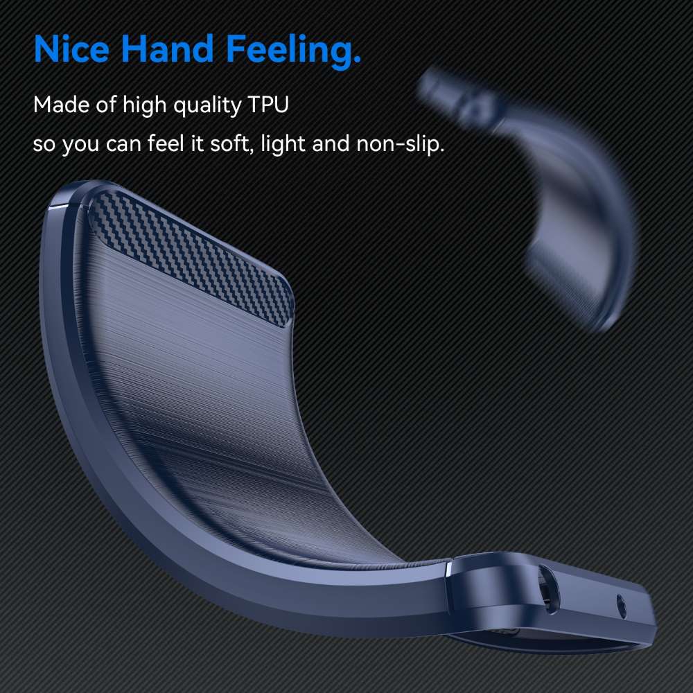 TPU Hülle für Samsung Galaxy S24 ULTRA Carbon Fiber Skin Brushed Schutzcover