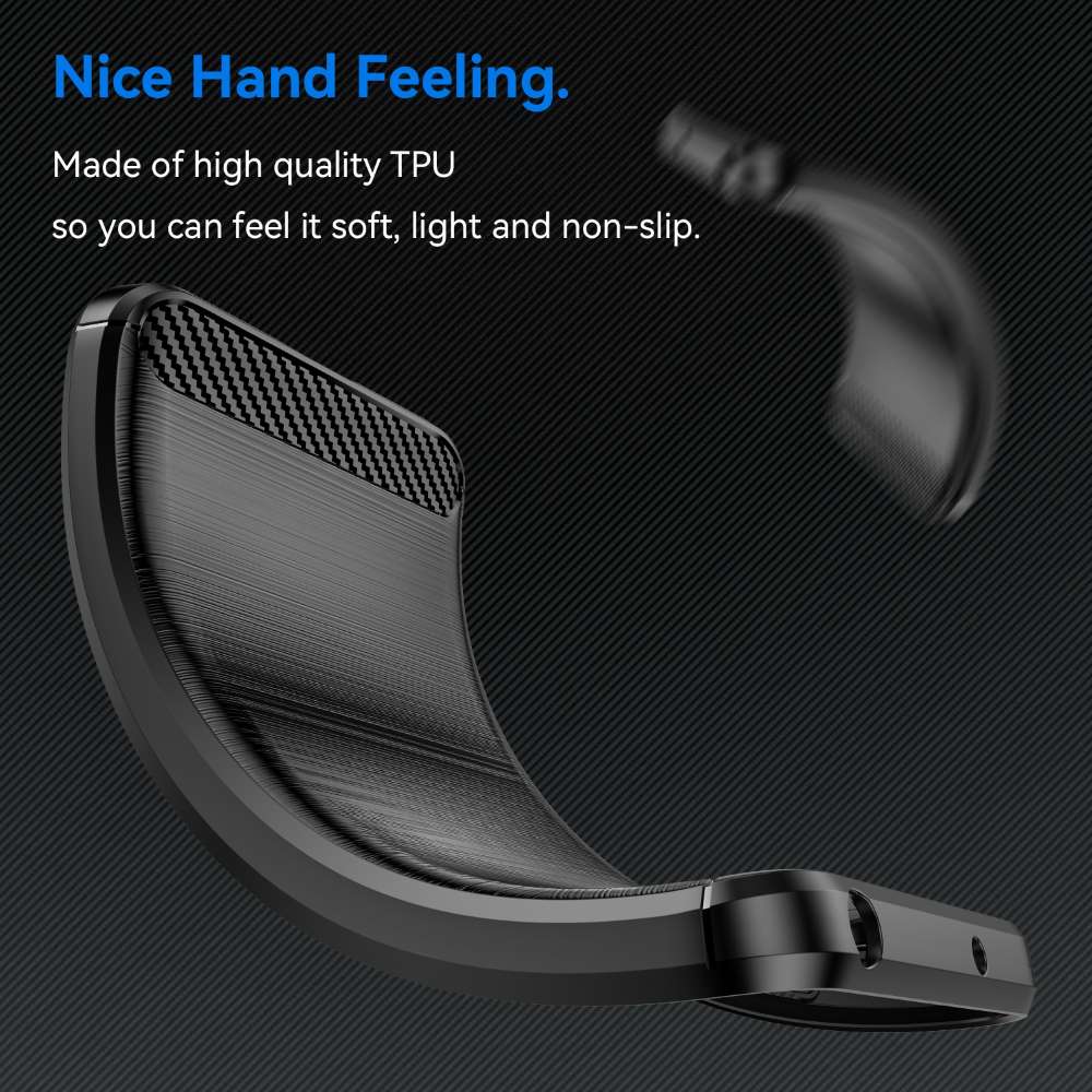 TPU Hülle für Samsung Galaxy S24 ULTRA Carbon Fiber Skin Brushed Schutzcover