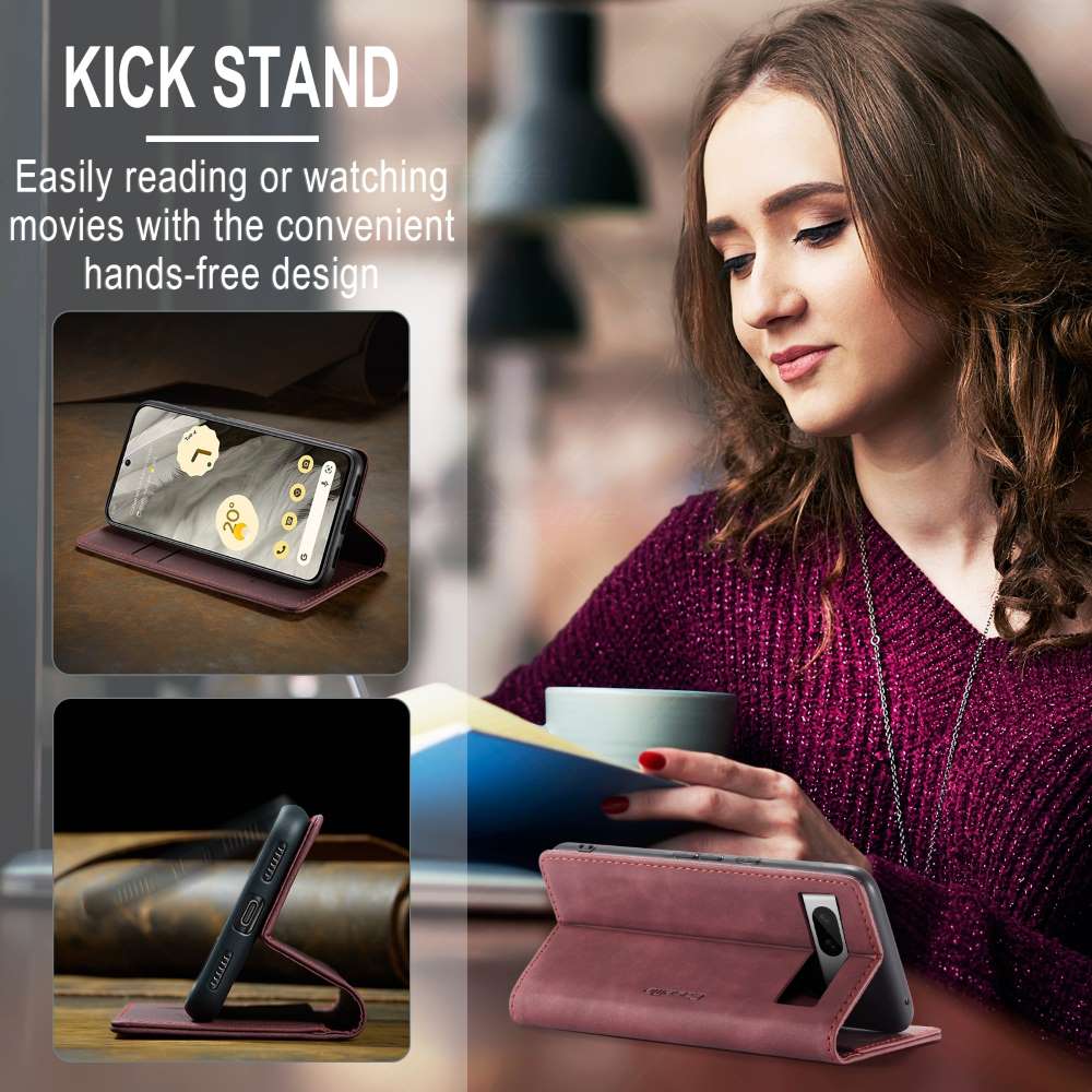 CASEME Handy Tasche für Google Pixel 8 Wallet 013 Series Klapp Hülle Business