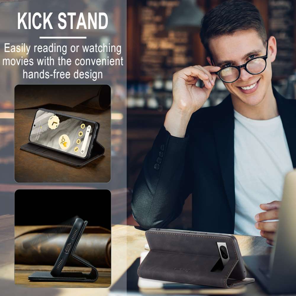 CASEME Handy Tasche für Google Pixel 8 Wallet 013 Series Klapp Hülle Business