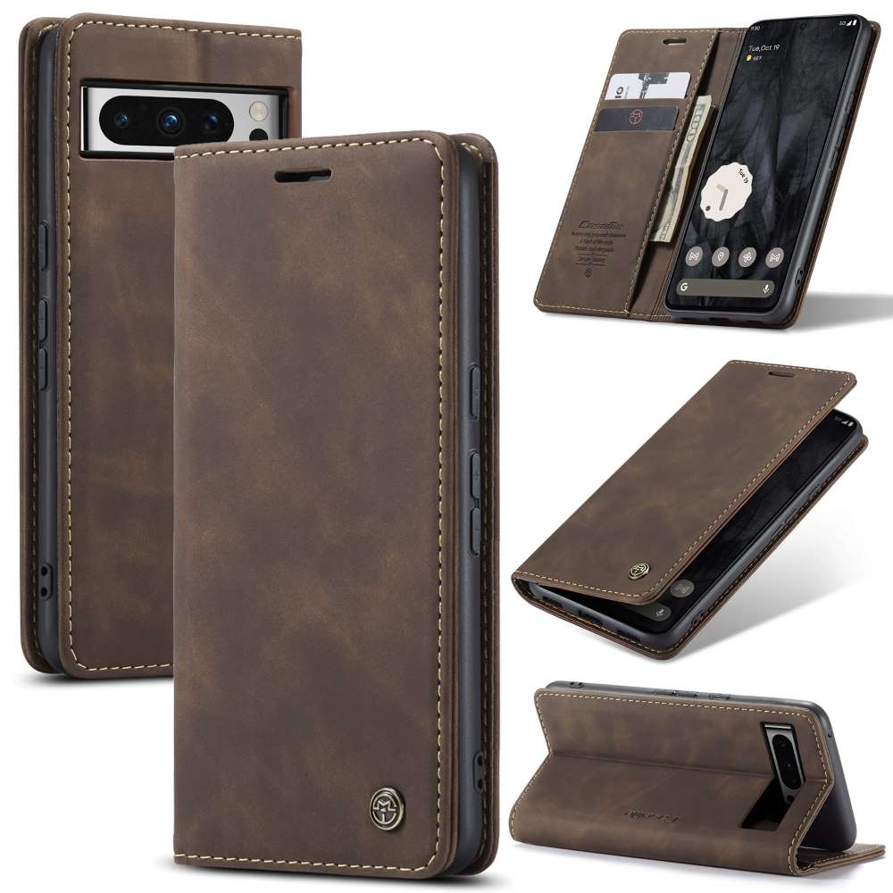 CASEME Handy Tasche für Google Pixel 8 PRO Wallet 013 Series Hülle Klapp Etui