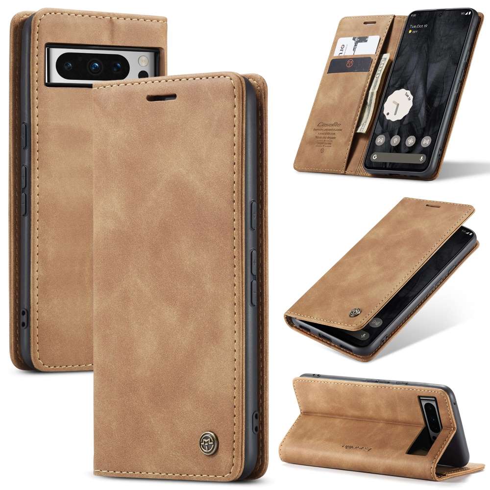 CASEME Handy Tasche für Google Pixel 8 PRO Wallet 013 Series Hülle Klapp Etui