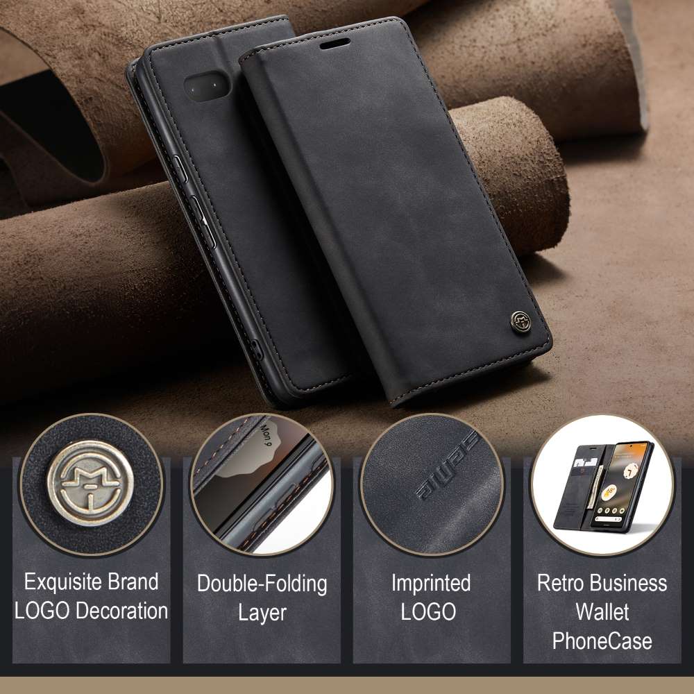 CASEME Handy Tasche für Google Pixel 6a Wallet 013 Series Klapp Hülle Business