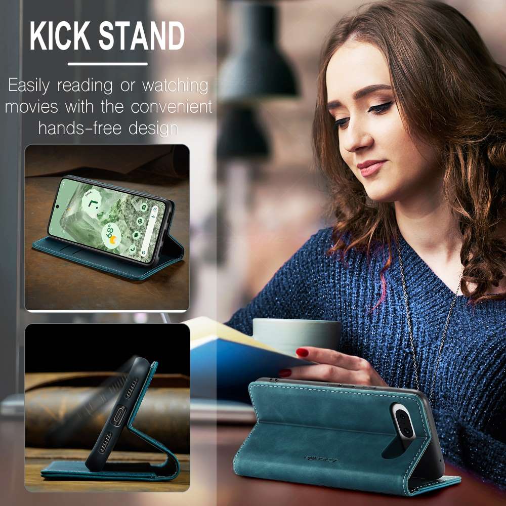 CASEME Handy Tasche für Google Pixel 8a Wallet 013 Series Klapp Hülle Business