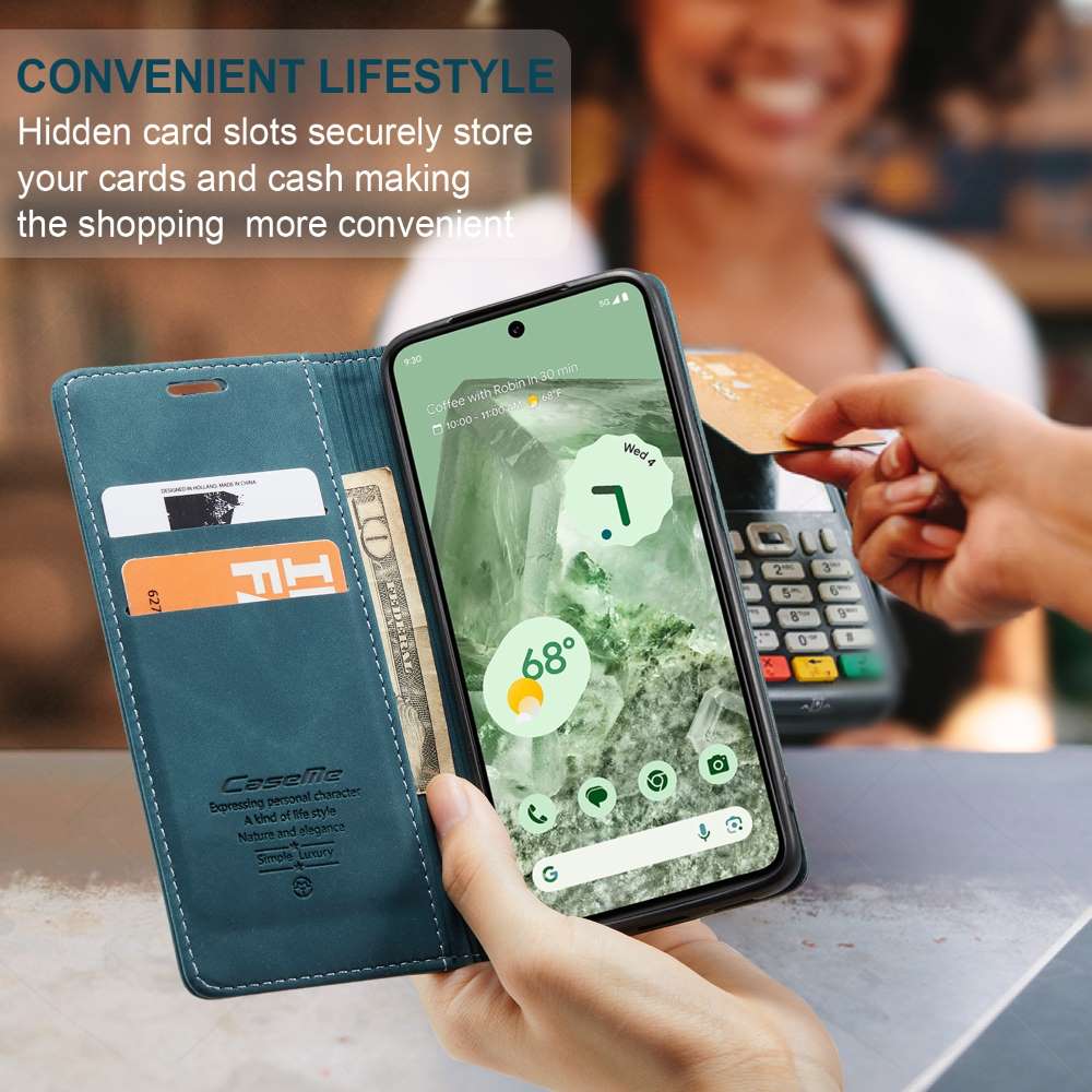 CASEME Handy Tasche für Google Pixel 8a Wallet 013 Series Klapp Hülle Business