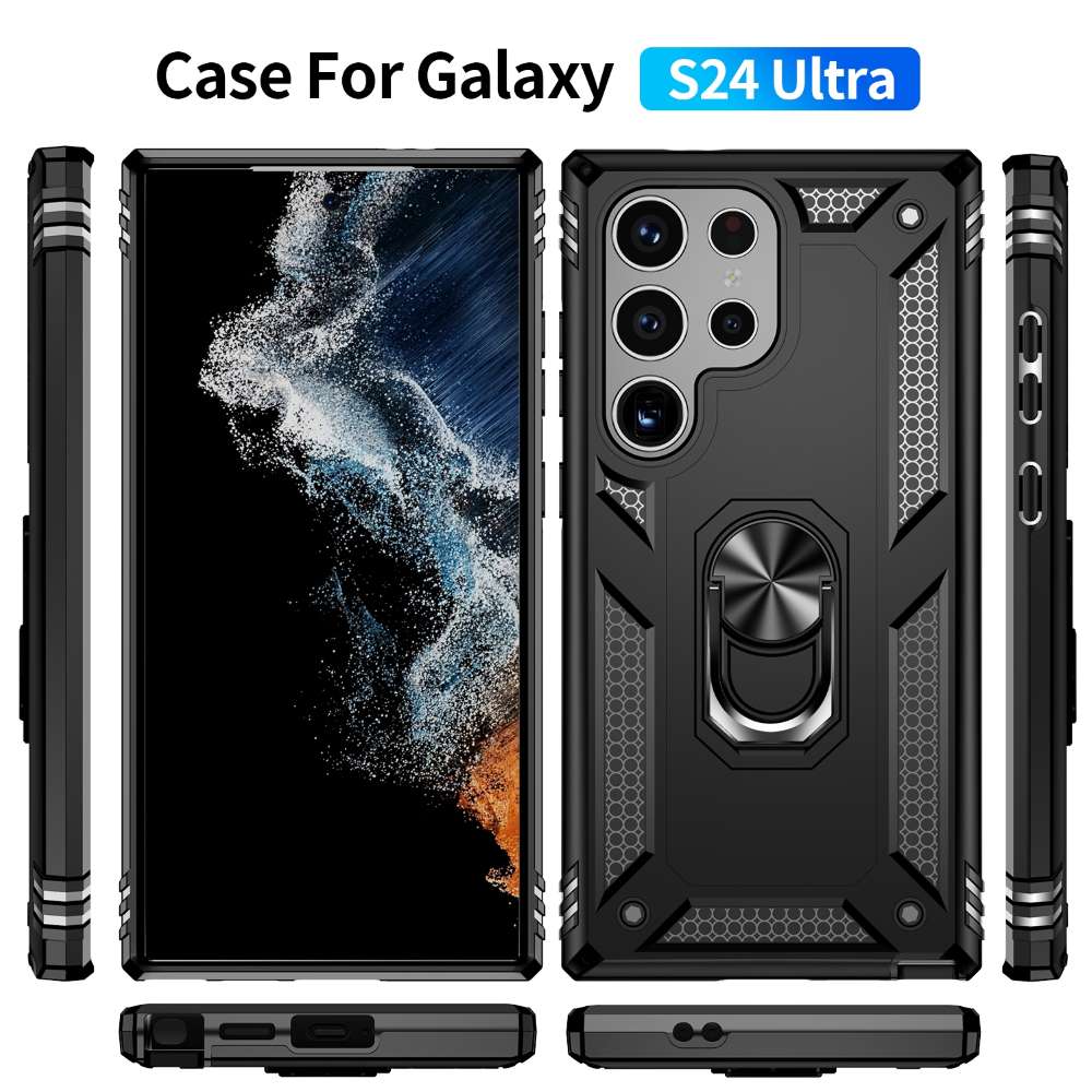 Outdoor Hülle für Samsung Galaxy S24 ULTRA TPU PC Hybrid Sergeant Schutzcase