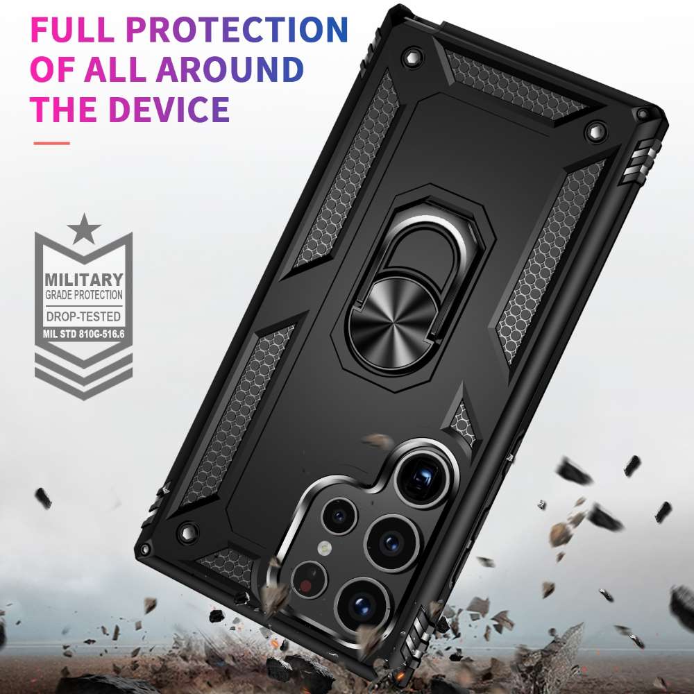 Outdoor Hülle für Samsung Galaxy S24 ULTRA TPU PC Hybrid Sergeant Schutzcase