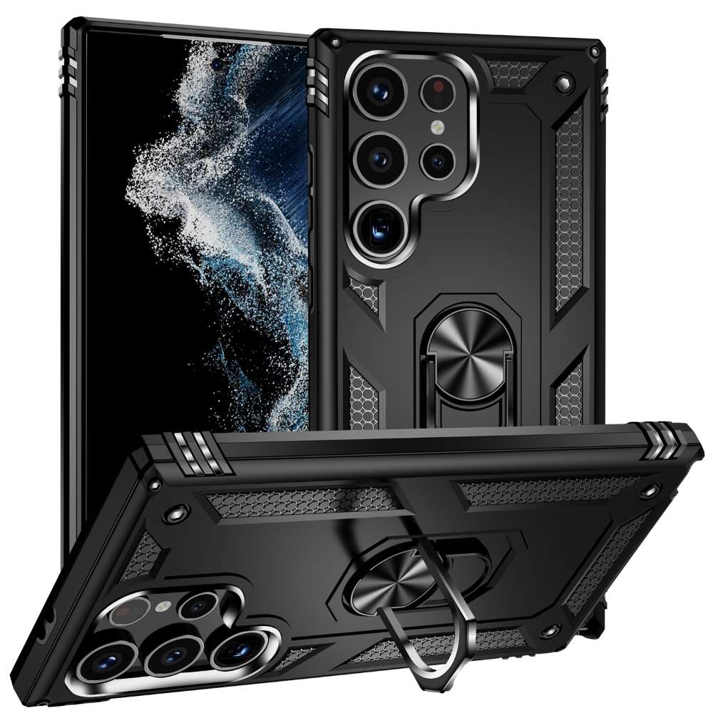 Outdoor Hülle für Samsung Galaxy S24 ULTRA TPU PC Hybrid Sergeant Schutzcase