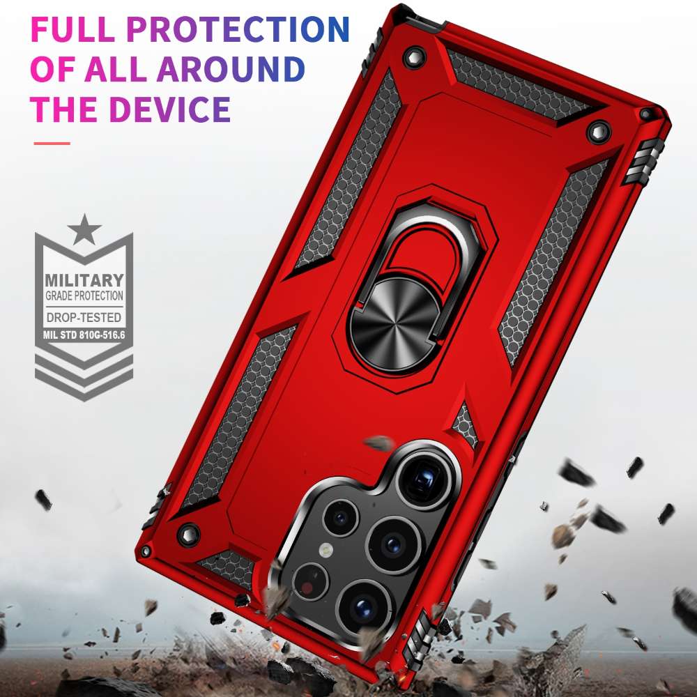 Outdoor Hülle für Samsung Galaxy S24 ULTRA TPU PC Hybrid Sergeant Schutzcase
