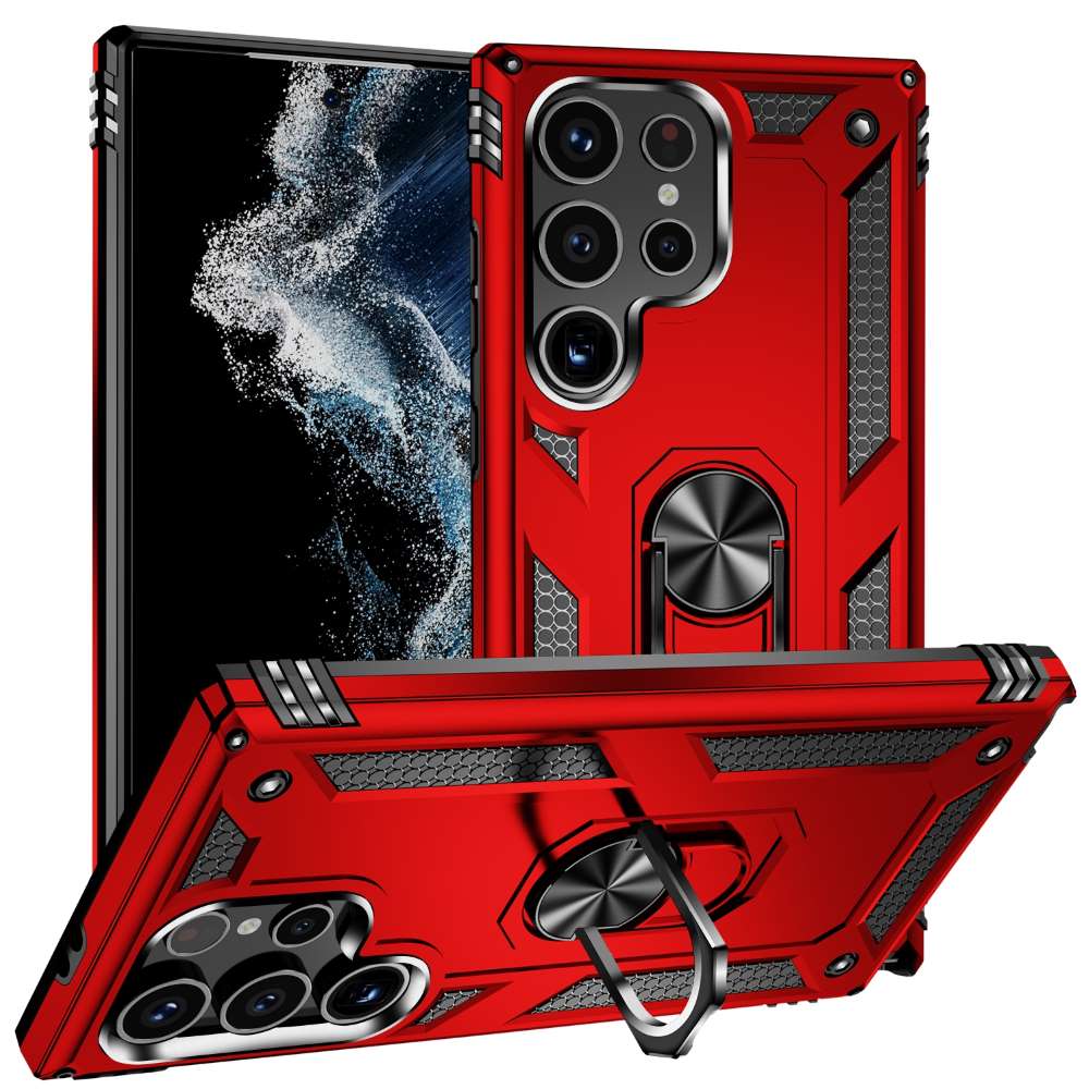 Outdoor Hülle für Samsung Galaxy S24 ULTRA TPU PC Hybrid Sergeant Schutzcase
