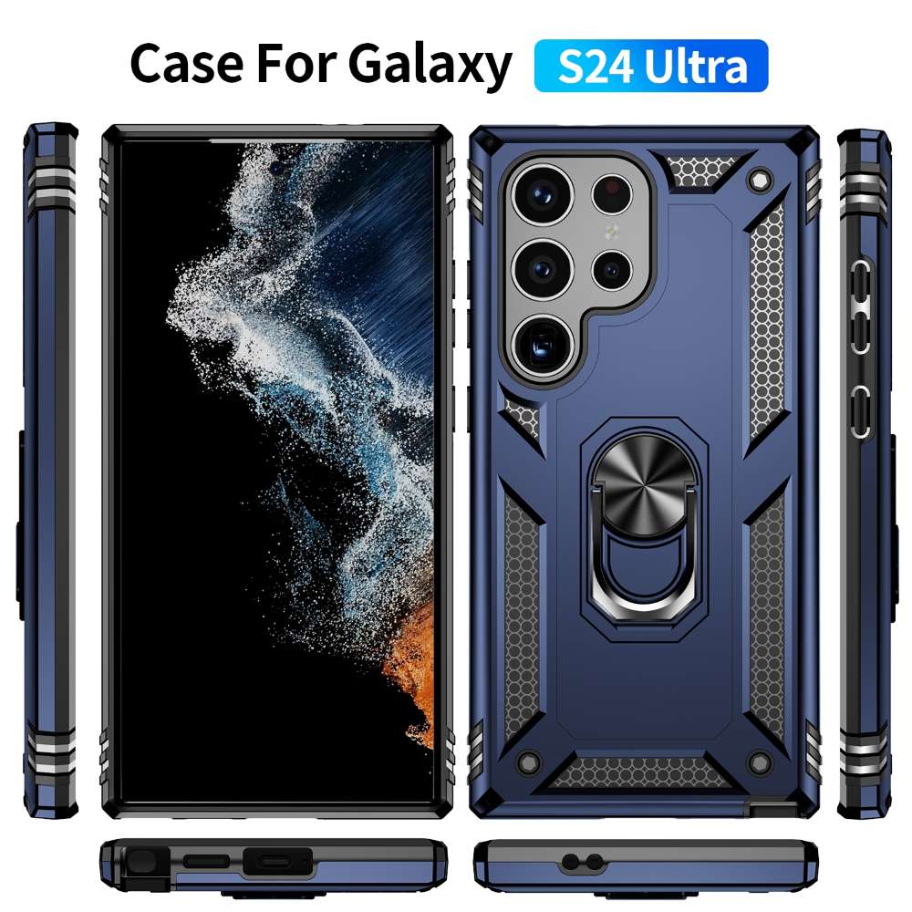 Outdoor Hülle für Samsung Galaxy S24 ULTRA TPU PC Hybrid Sergeant Schutzcase