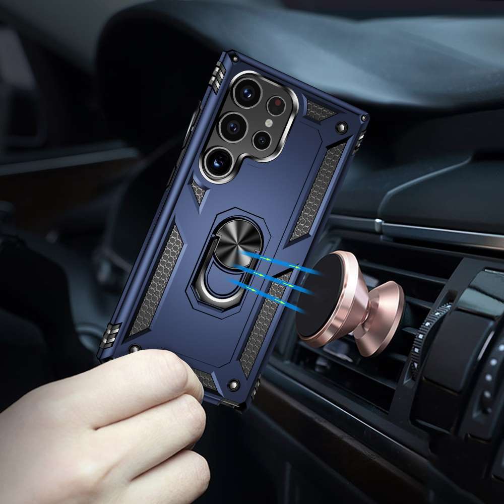 Outdoor Hülle für Samsung Galaxy S24 ULTRA TPU PC Hybrid Sergeant Schutzcase
