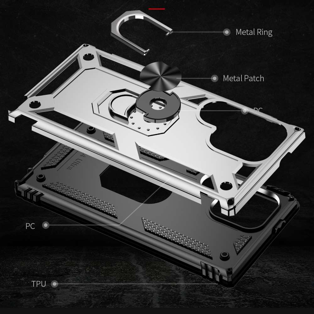 Outdoor Hülle für Samsung Galaxy S24 ULTRA TPU PC Hybrid Sergeant Schutzcase