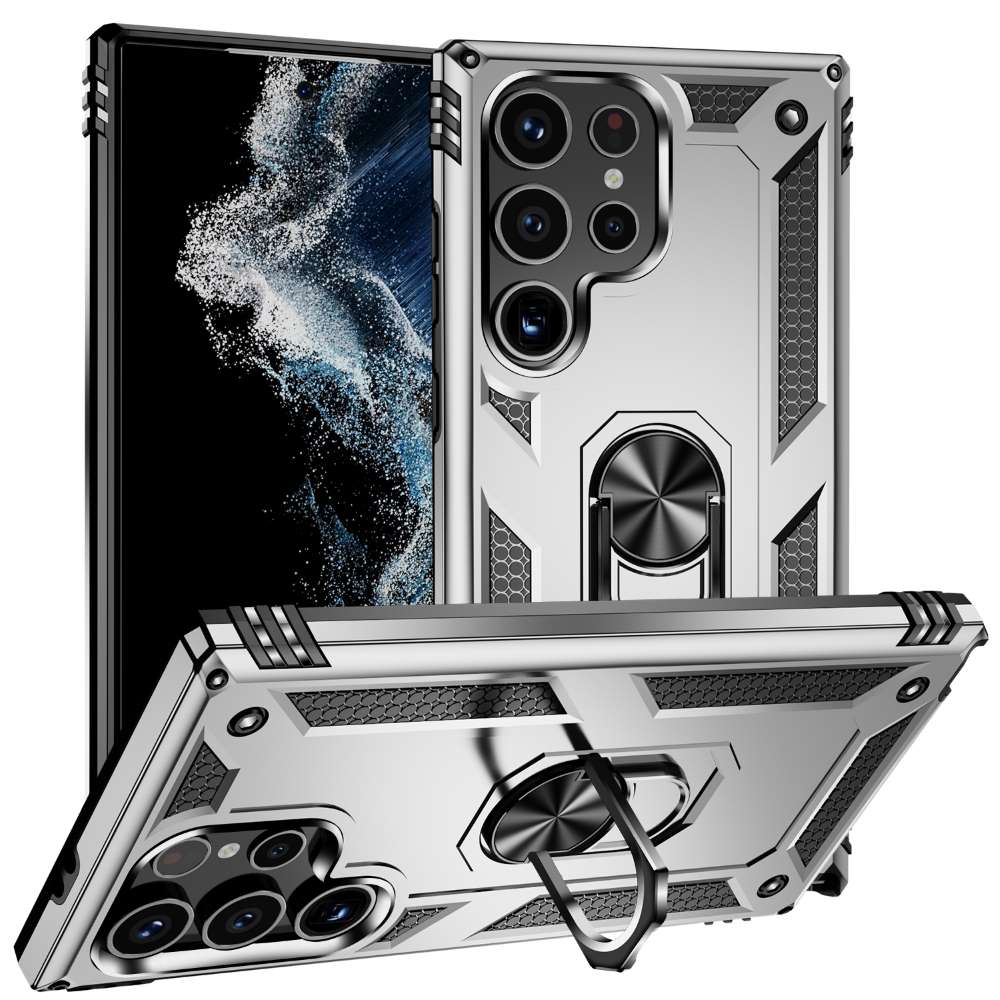 Outdoor Hülle für Samsung Galaxy S24 ULTRA TPU PC Hybrid Sergeant Schutzcase