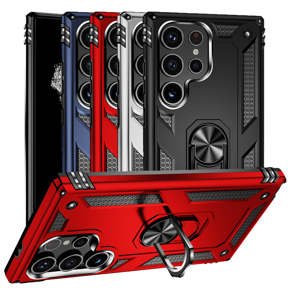 Outdoor Hülle für Samsung Galaxy S24 ULTRA TPU PC Hybrid Sergeant Schutzcase