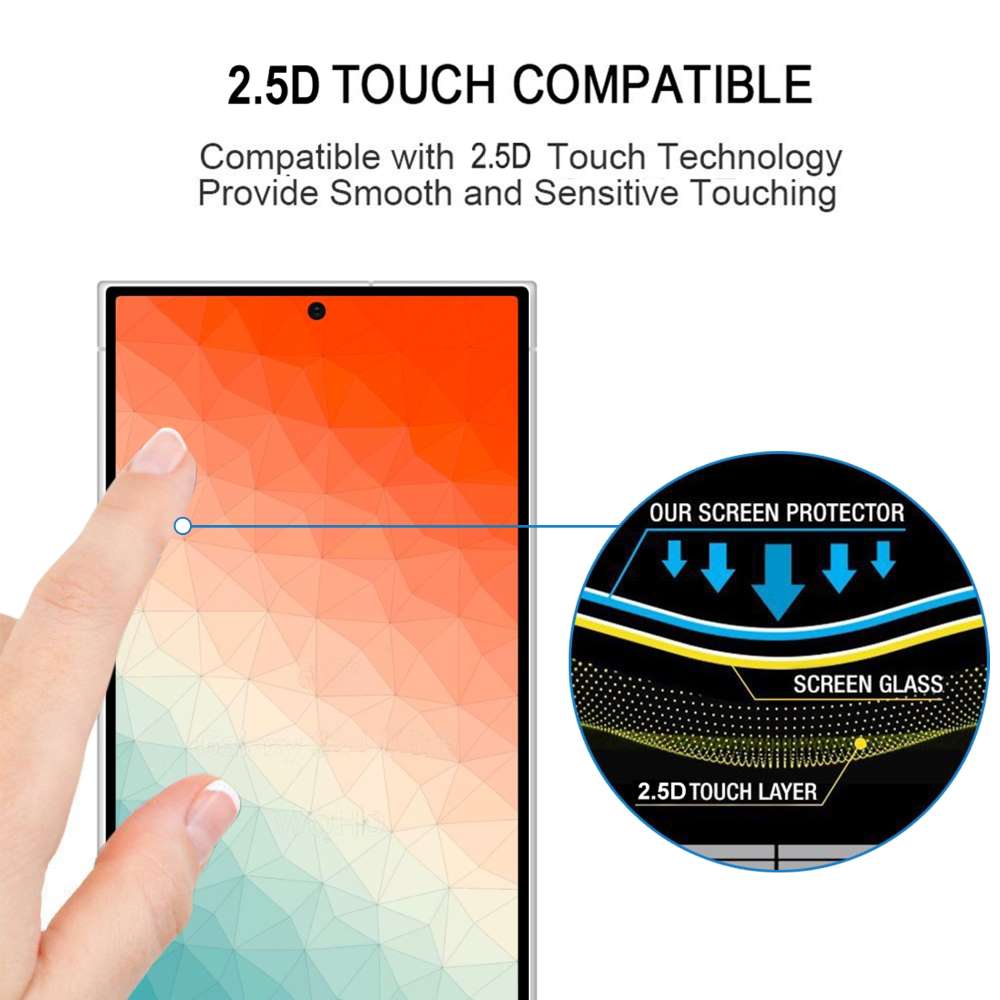 Schutzglas für Samsung Galaxy S24 ULTRA Full Cover Full Glue Tempered Glass