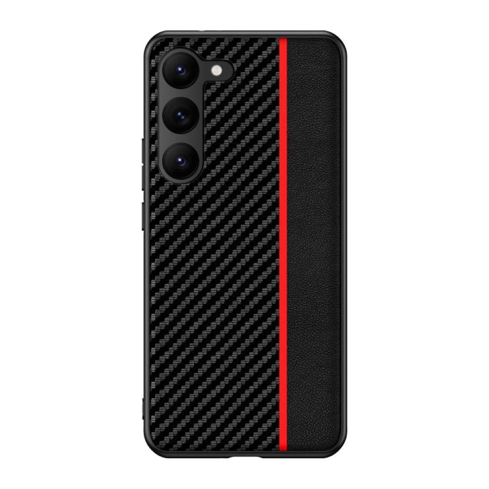 Hard Cover für Samsung Galaxy S24 PLUS Ultradünn Carbon Schutz Hülle Streifen