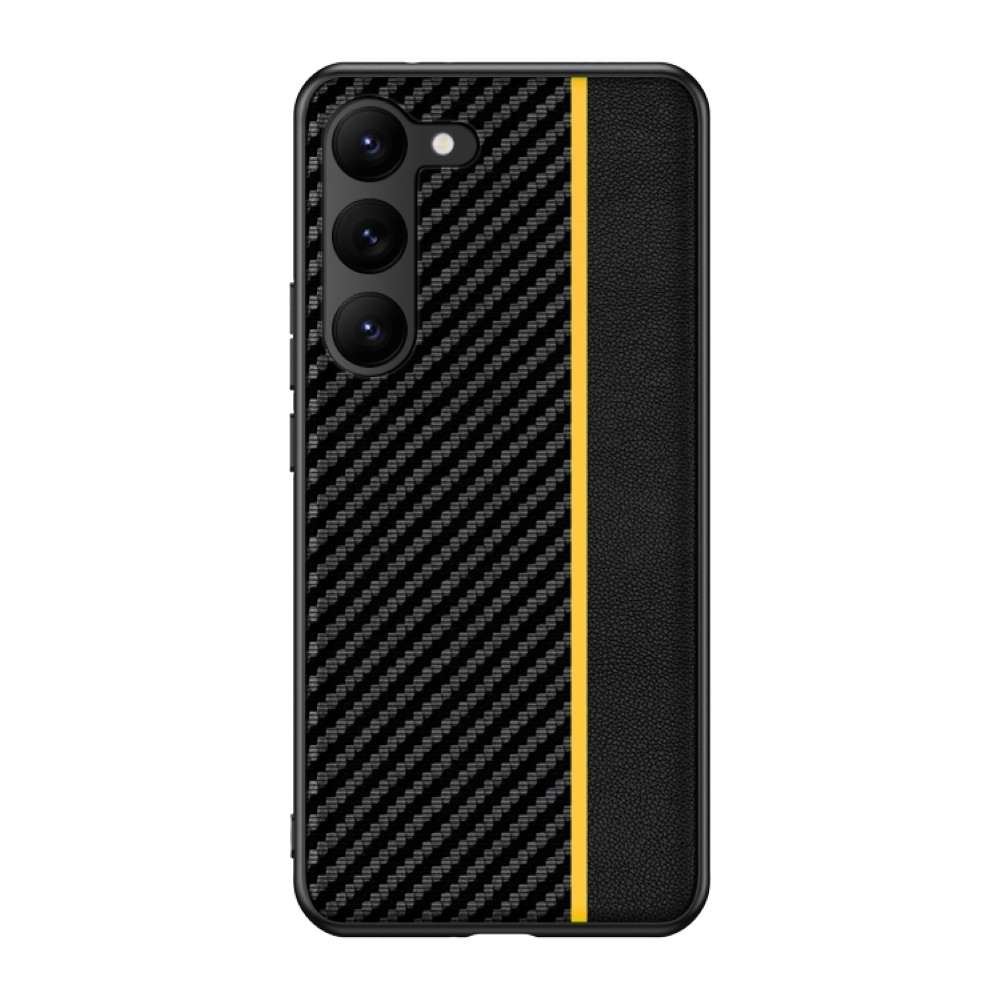Hard Cover für Samsung Galaxy S24 PLUS Ultradünn Carbon Schutz Hülle Streifen