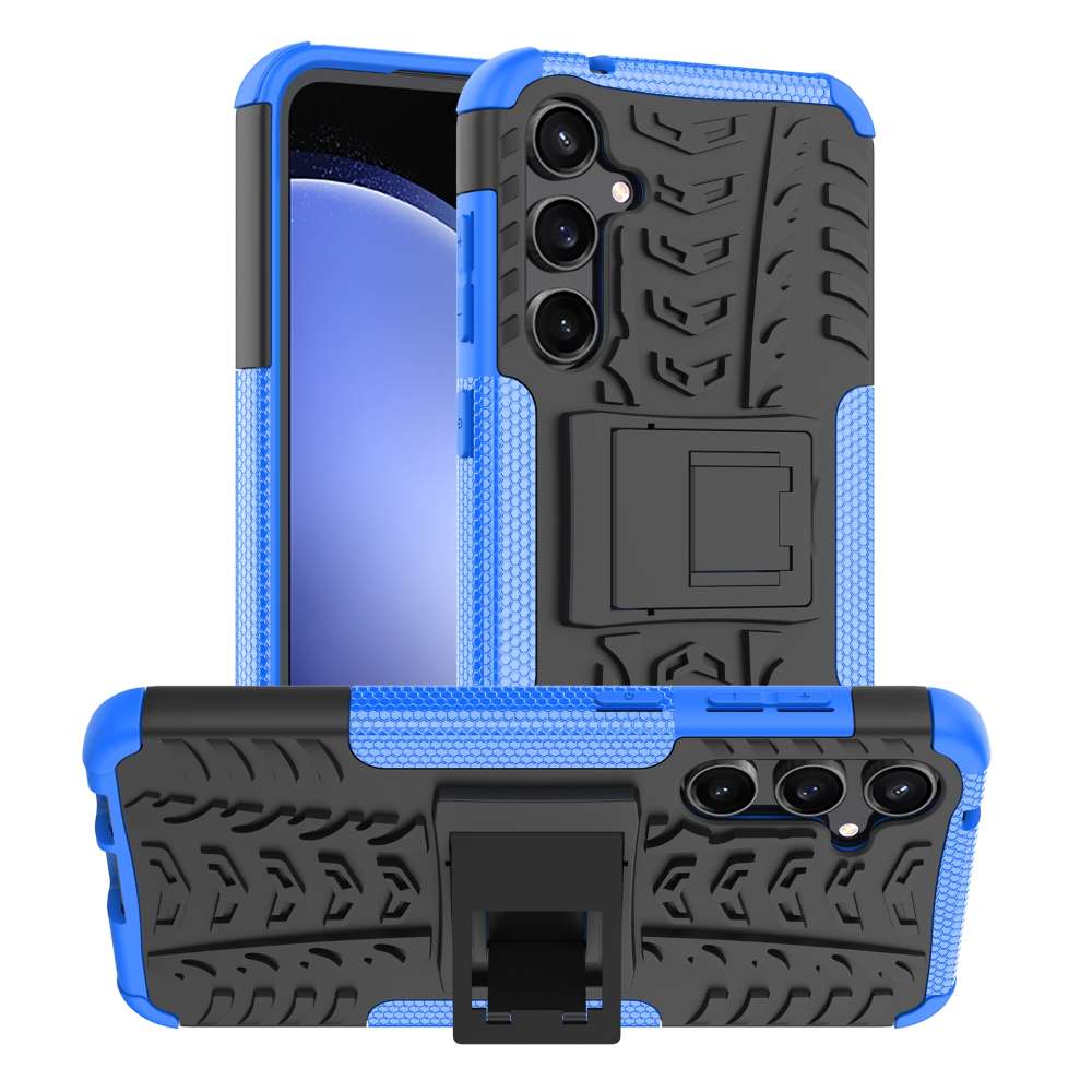 Outdoor Hülle für Samsung Galaxy S23 FE Tire Rutschfest Kickstand Schutz Cover