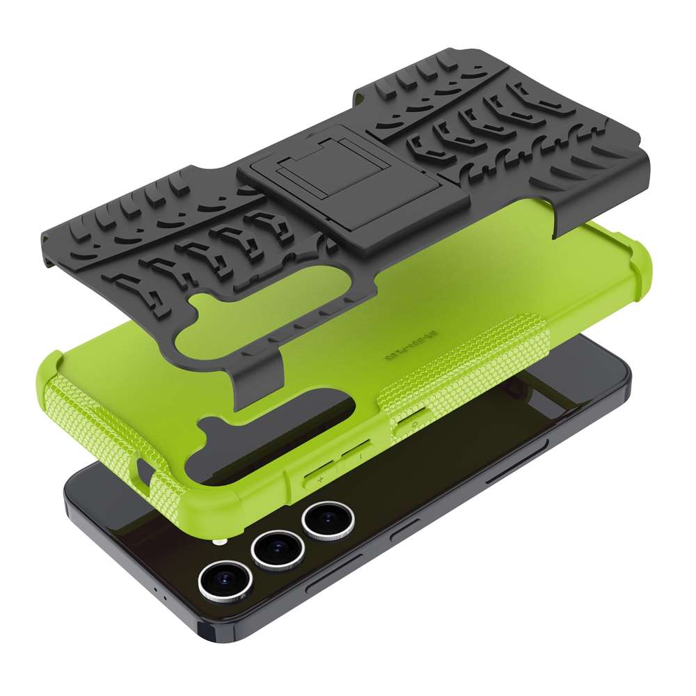 Outdoor Hülle für Samsung Galaxy S24 PLUS Tire Rutschfest Kickstand Schutz Cover