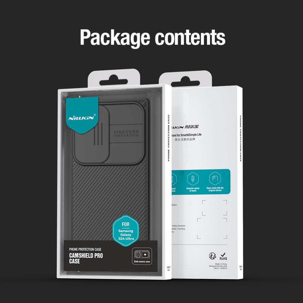 NILLKIN Hybrid Hülle für Samsung Galaxy S24 ULTRA Camshield Pro Case Handy Cover